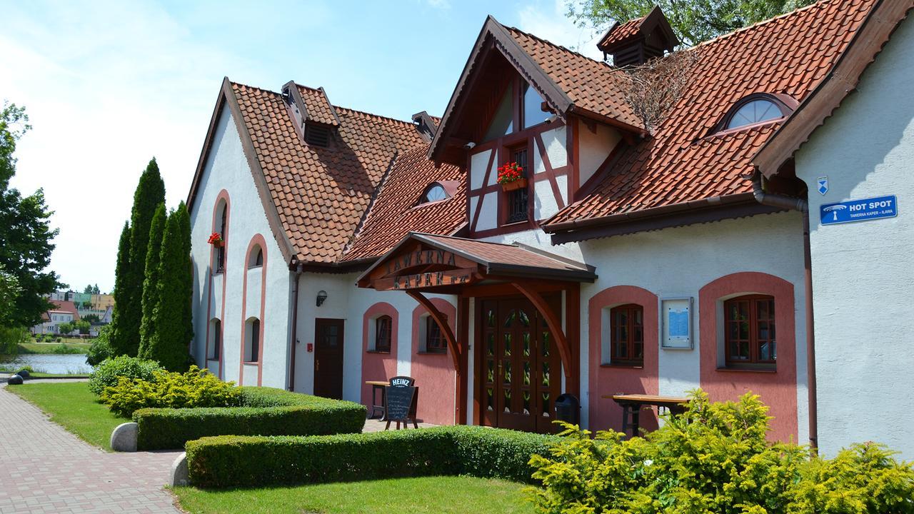 Tawerna Kaper Hotel Iława Kültér fotó